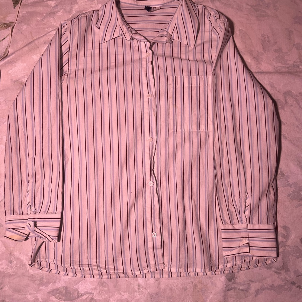 Striped Pink Men's Shirt